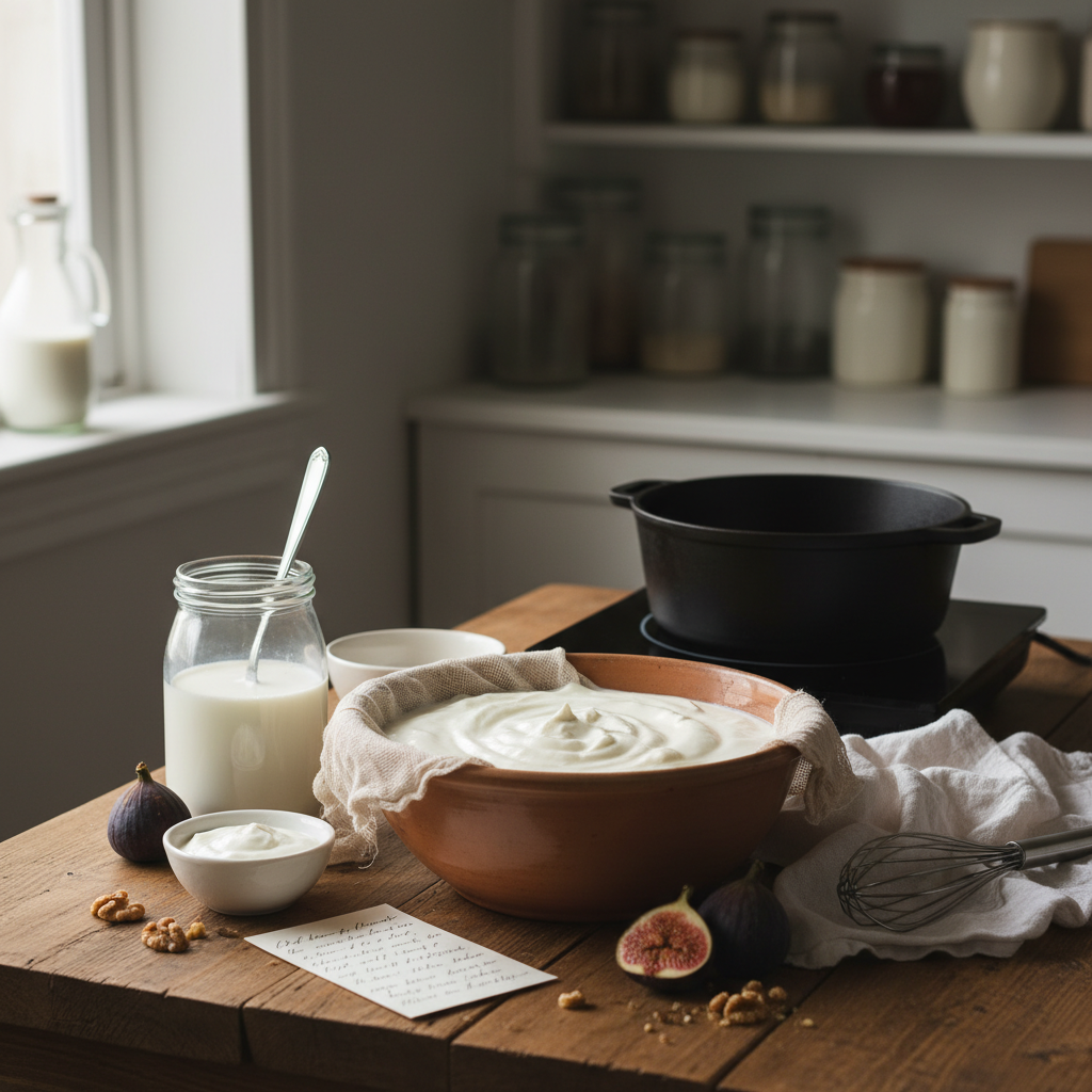 Yaourt au lait de chèvre sans yaourtière : mode d'emploi