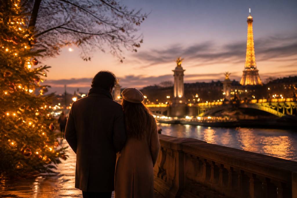 Cadeau noel couple à Paris : les meilleures idées pour surprendre à deux