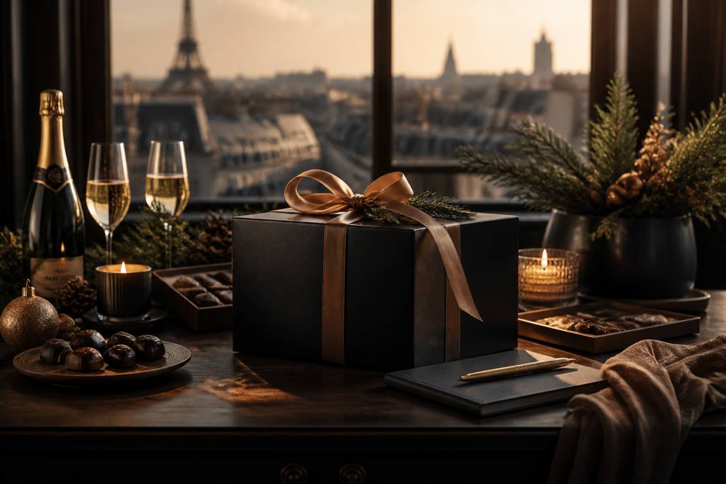 Cadeaux client noel : idées raffinées à offrir à Paris