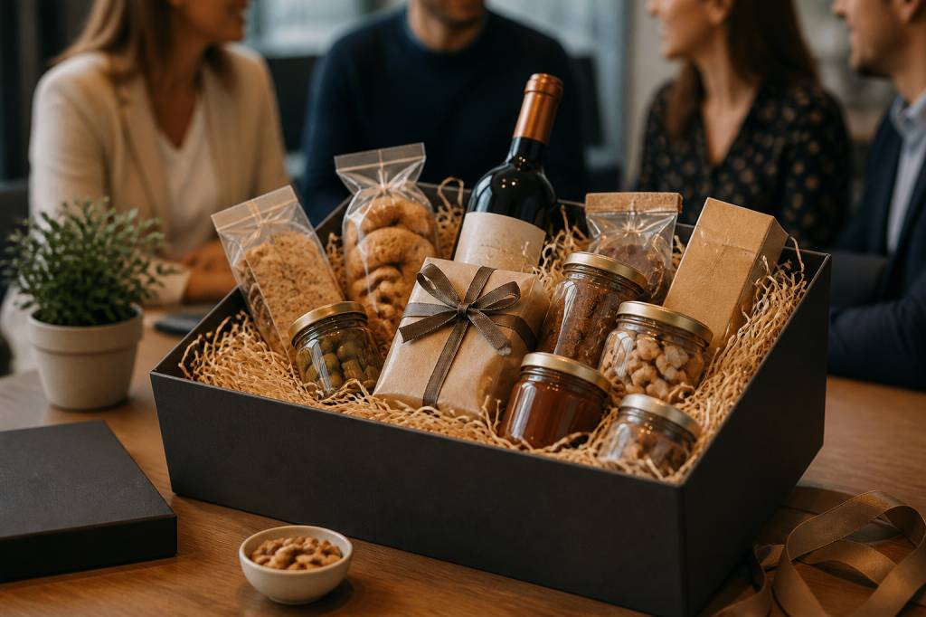 Colis gourmand entreprise : idées de cadeaux gourmands pour remercier vos équipes