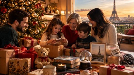 Cadeaux famille noël : les meilleures idées à Paris