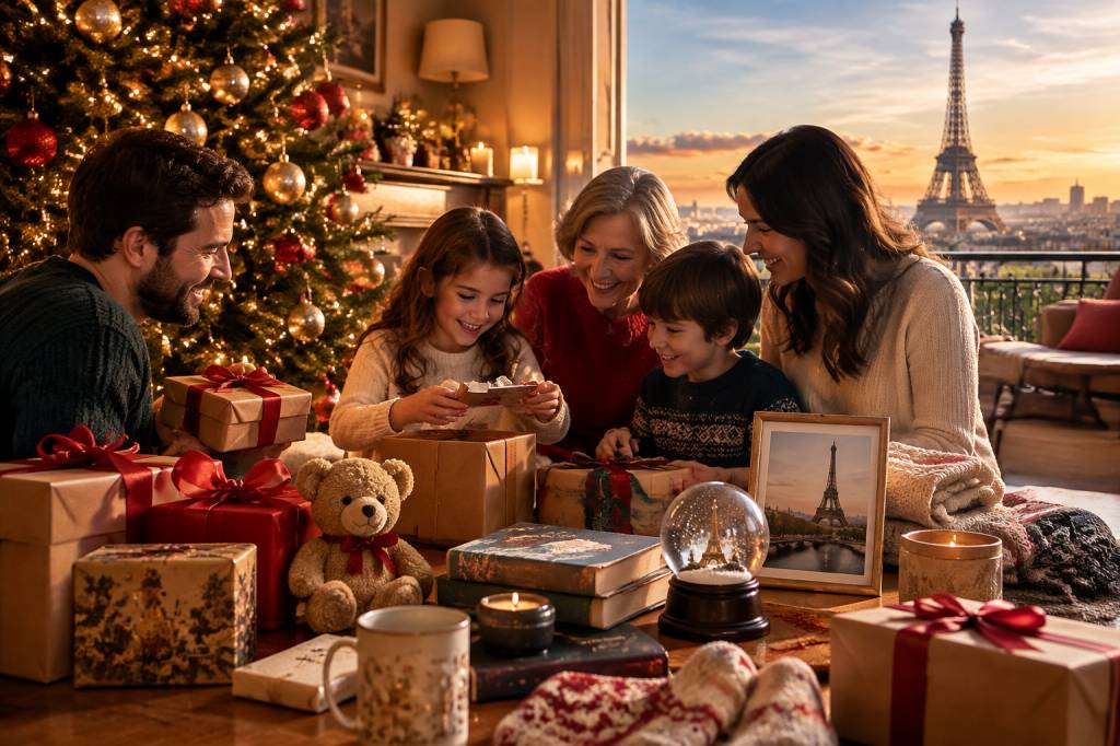 Cadeaux famille noël : les meilleures idées à Paris